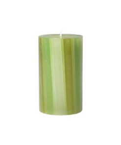 Regnbue Bloklys - Oliven/Kiwi/Elfen.