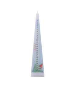 Ren stearin kalender pyramidelys 2
