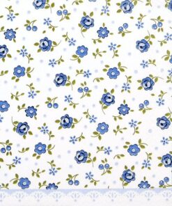 "Små blomster i lysblå"